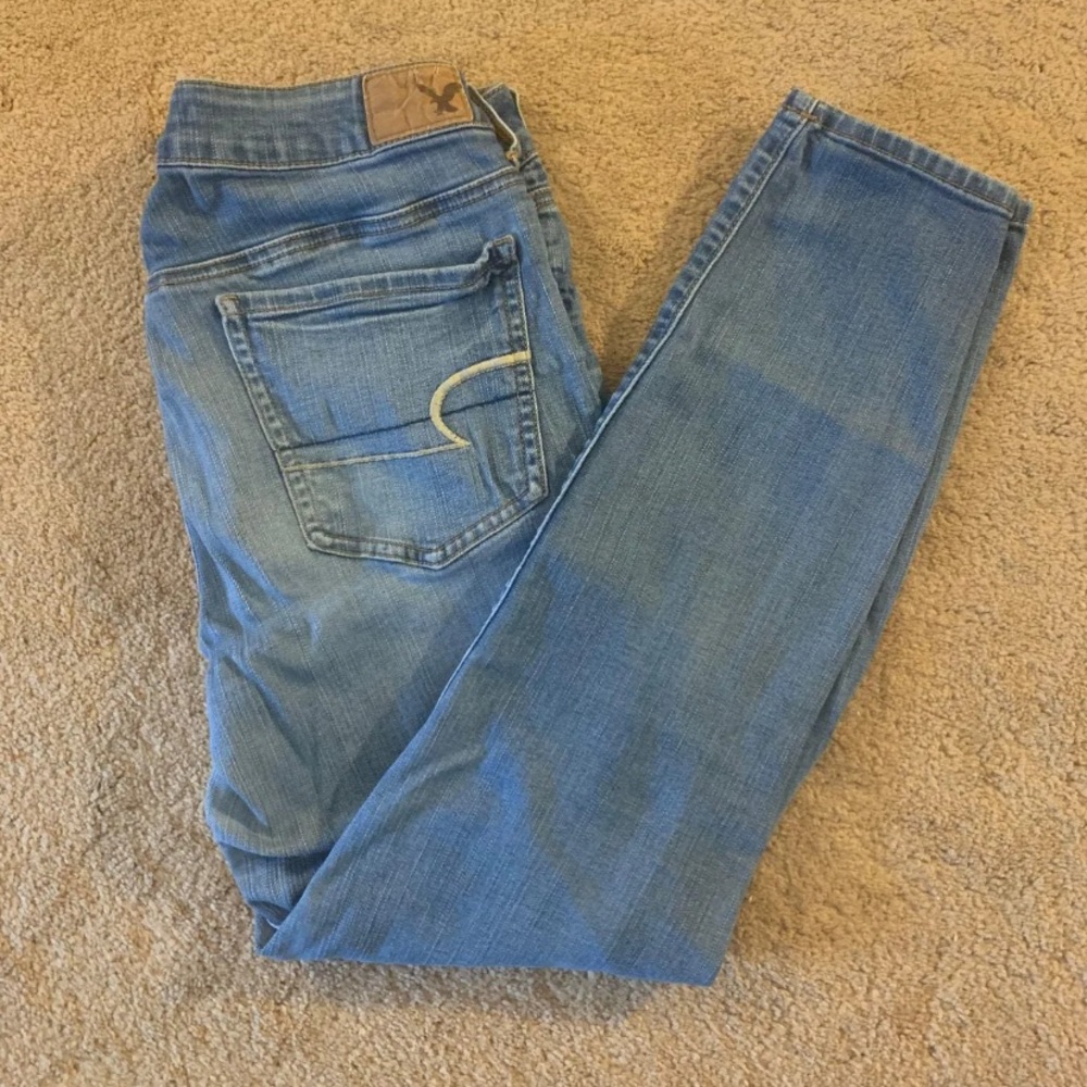american eagle jeggings short